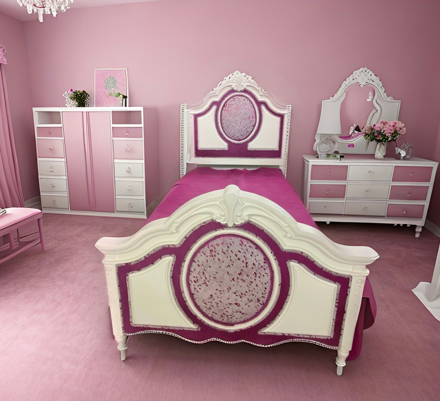 Cowgirl Dreaming Twin Bed