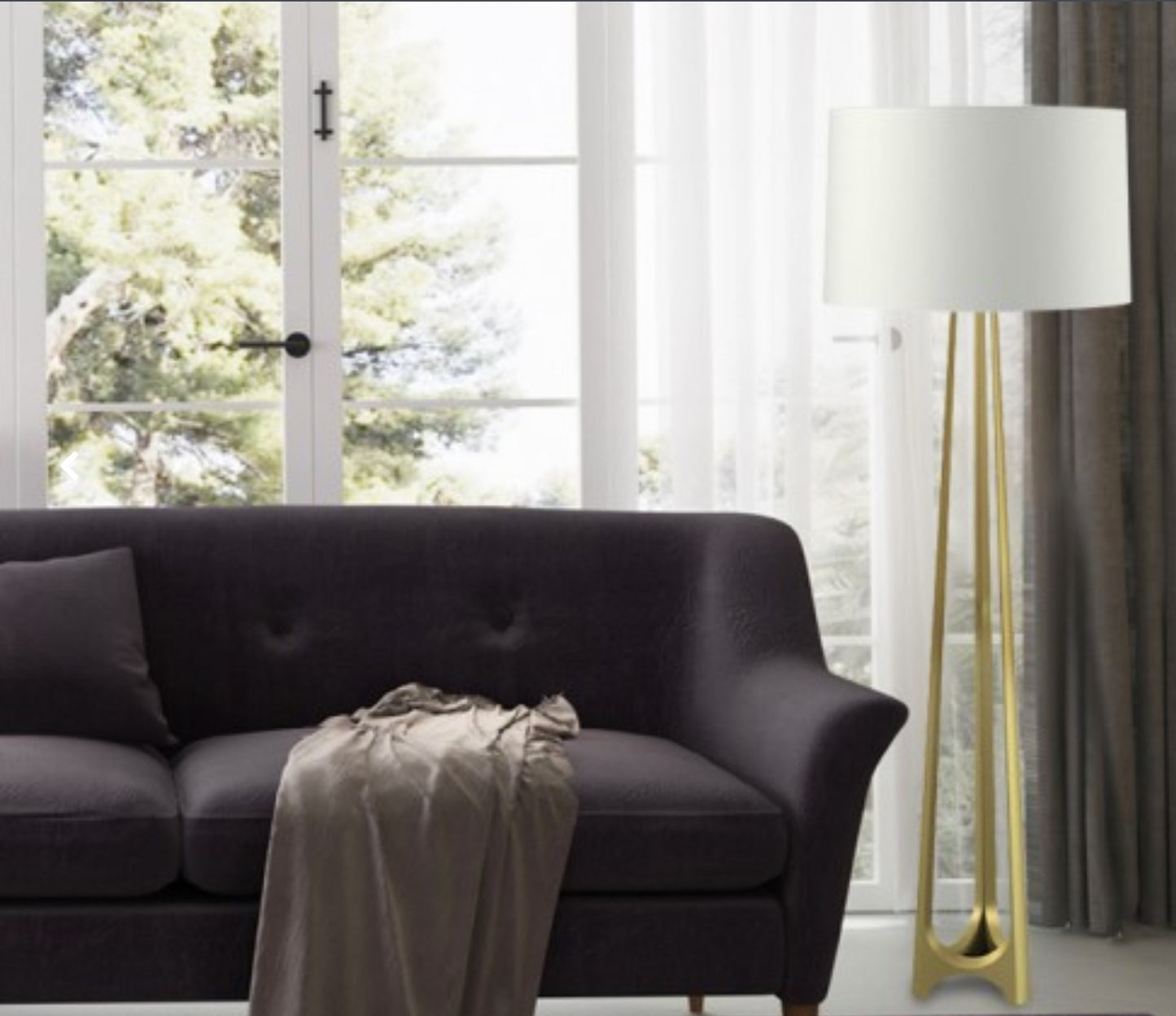 Baker Furniture | Iron eye Floor Lamp