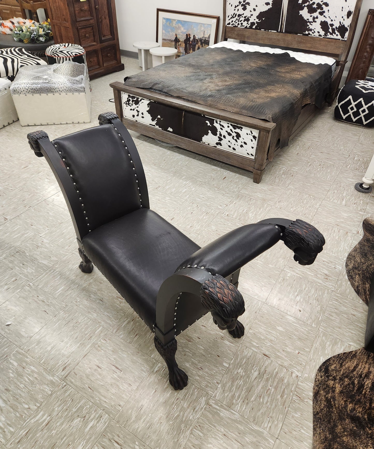 Baker Furniture | Lion Head Window/Bench seat