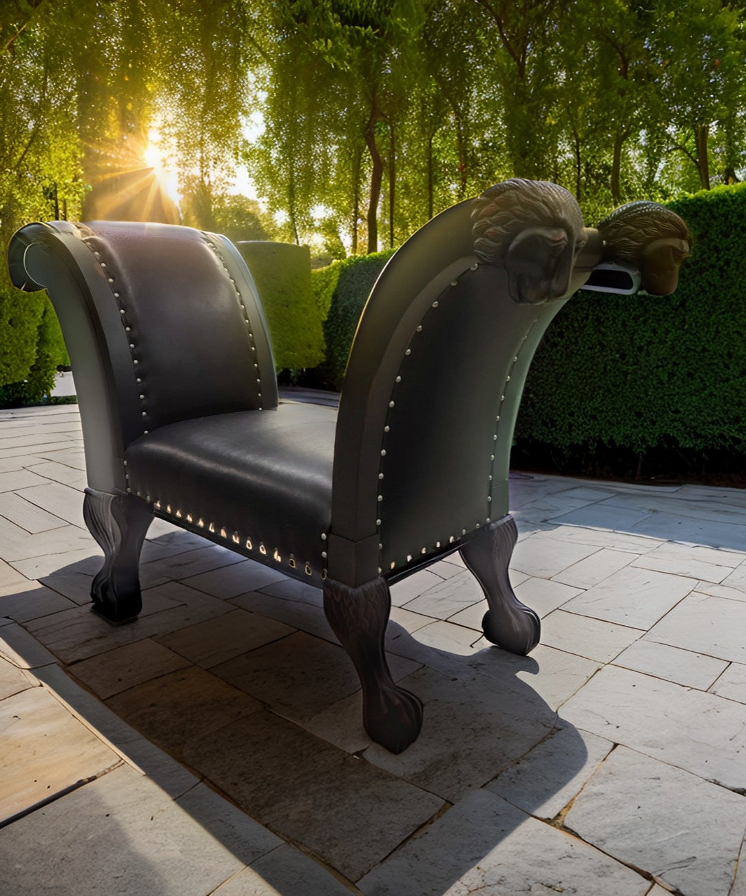 Baker Furniture | Lion Head Window/Bench seat